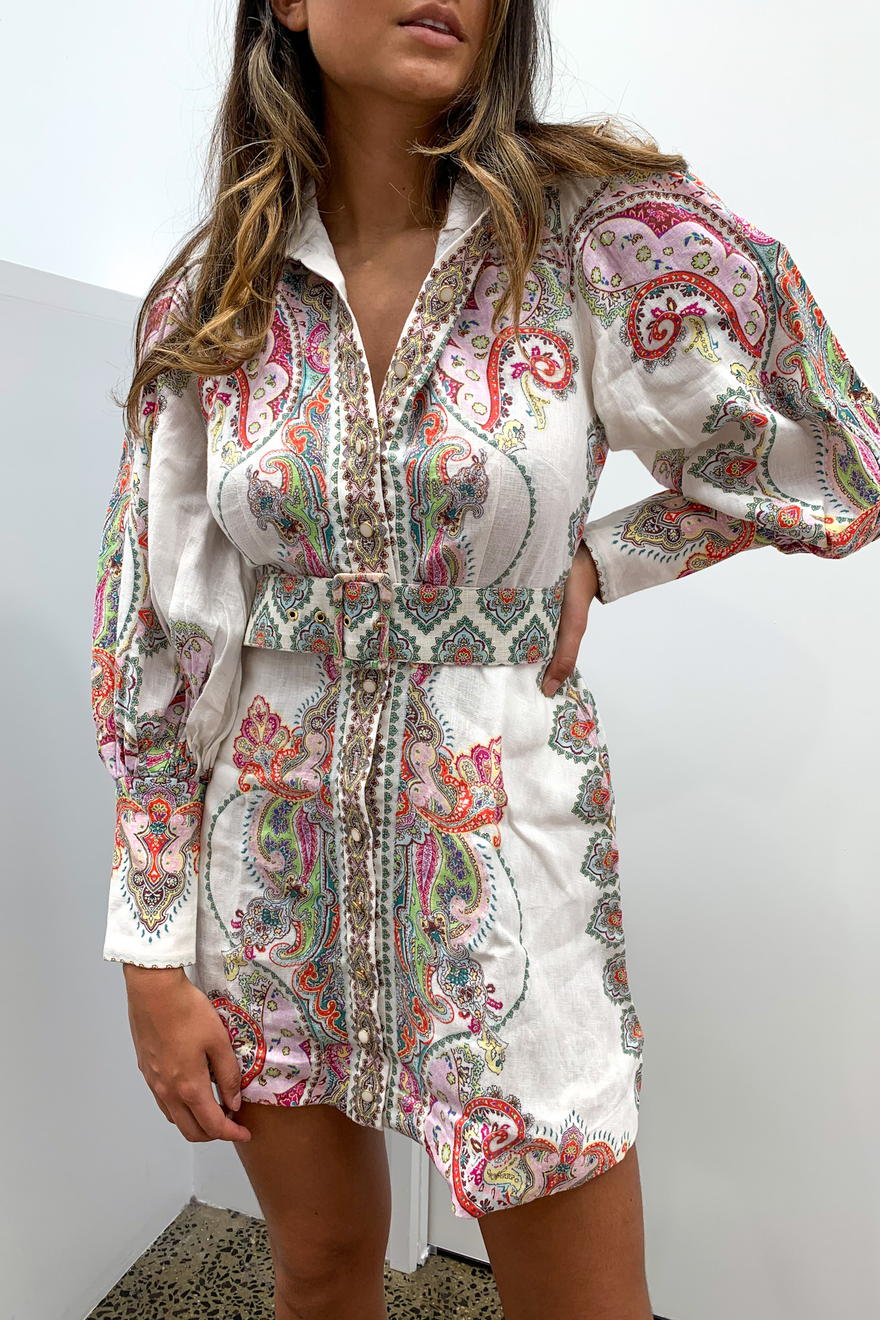 Zimmermann - Ninety-Six Shirt Dress ...